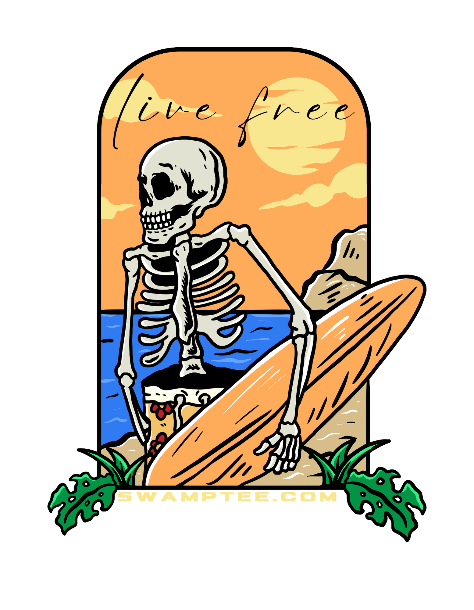 Live Free Slap