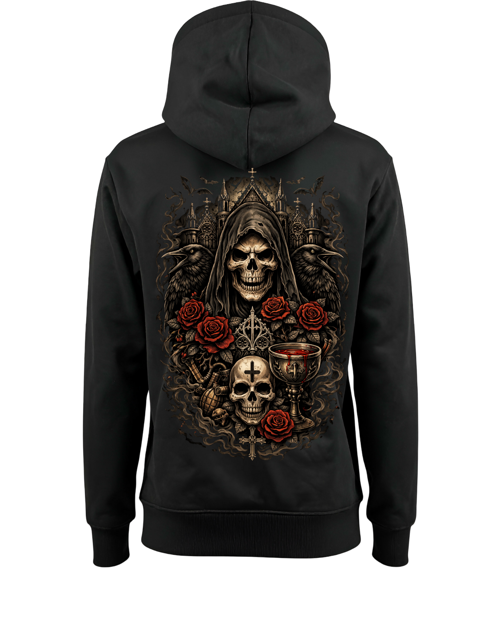 Gothic temple hoodie