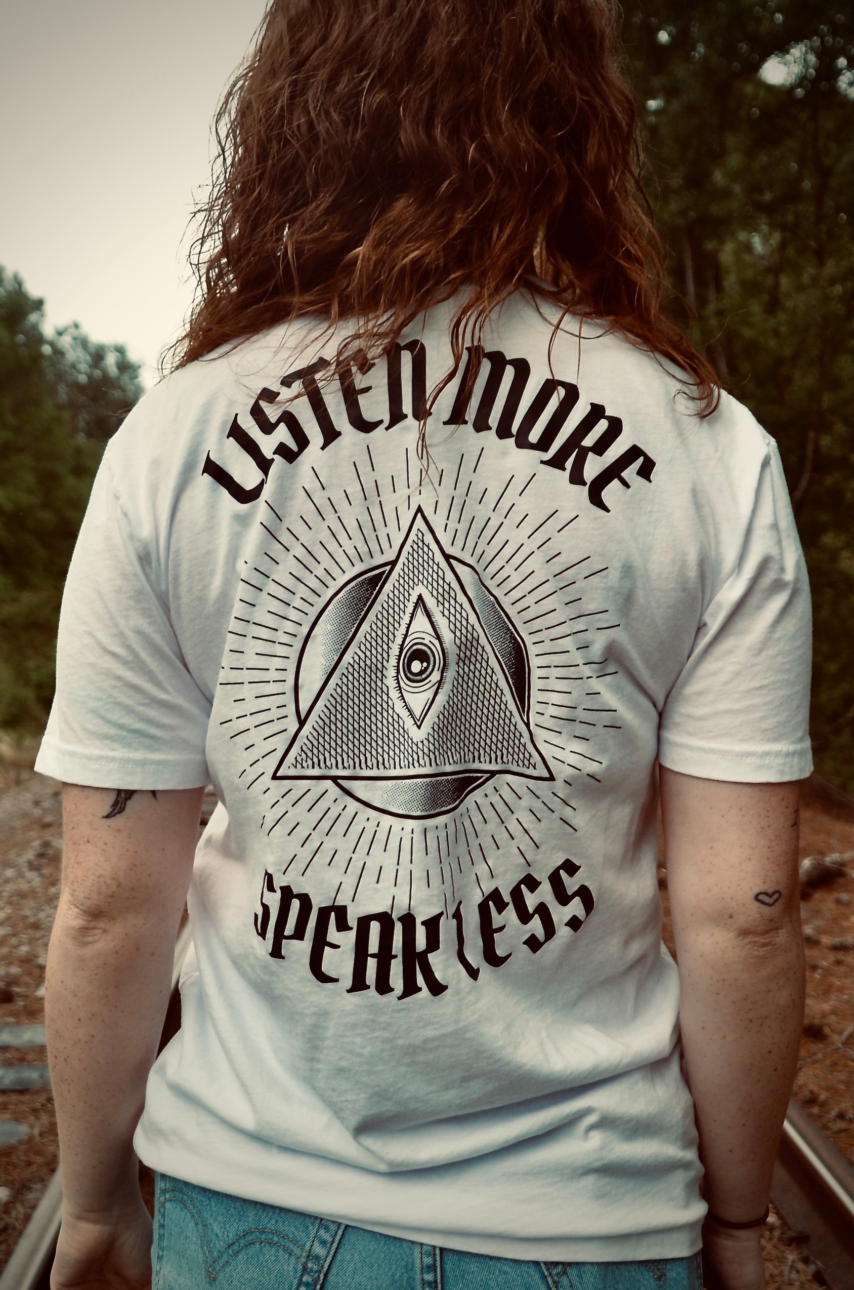 Listen more Tee