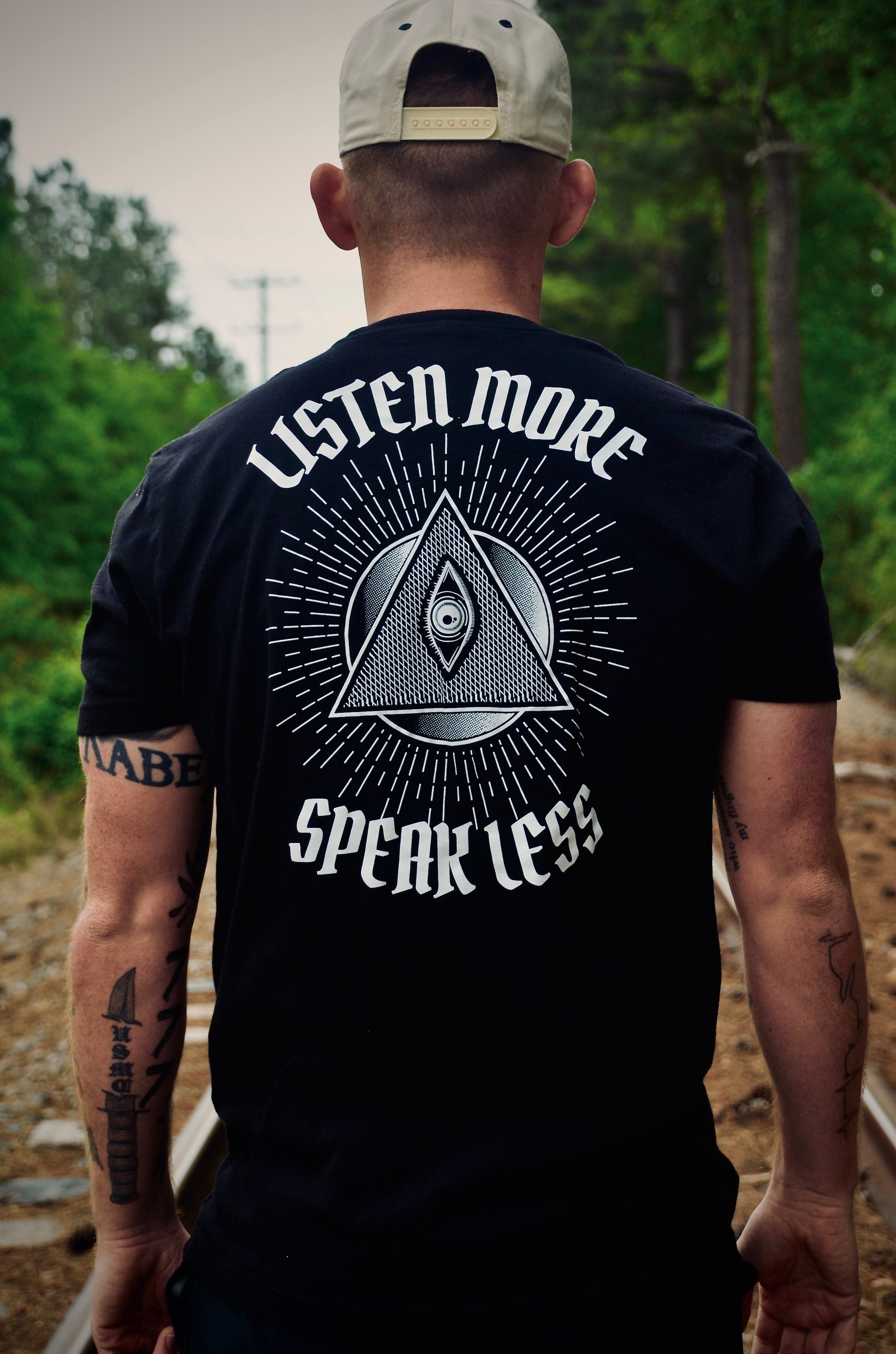 Listen more Tee