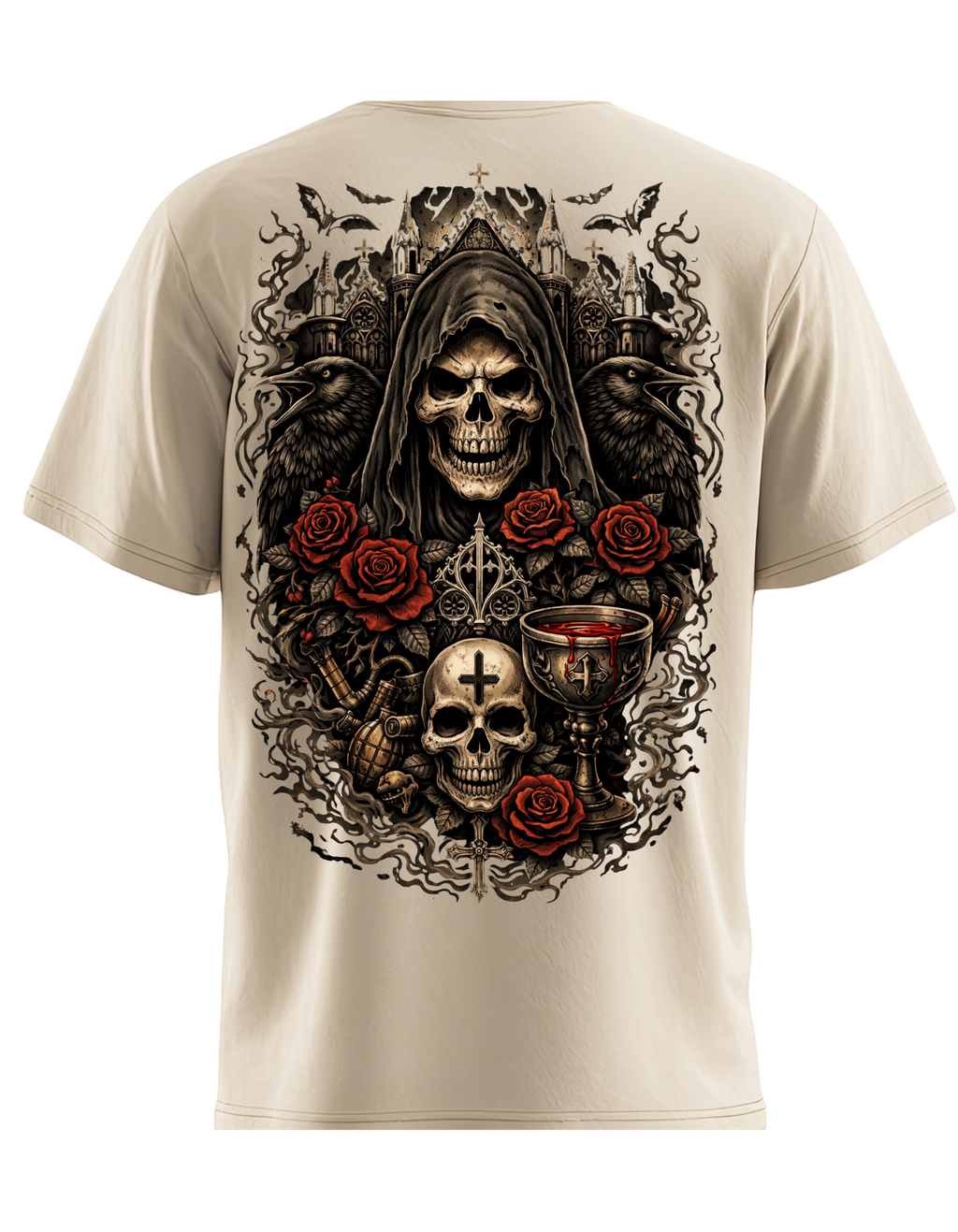 Gothic temple tee