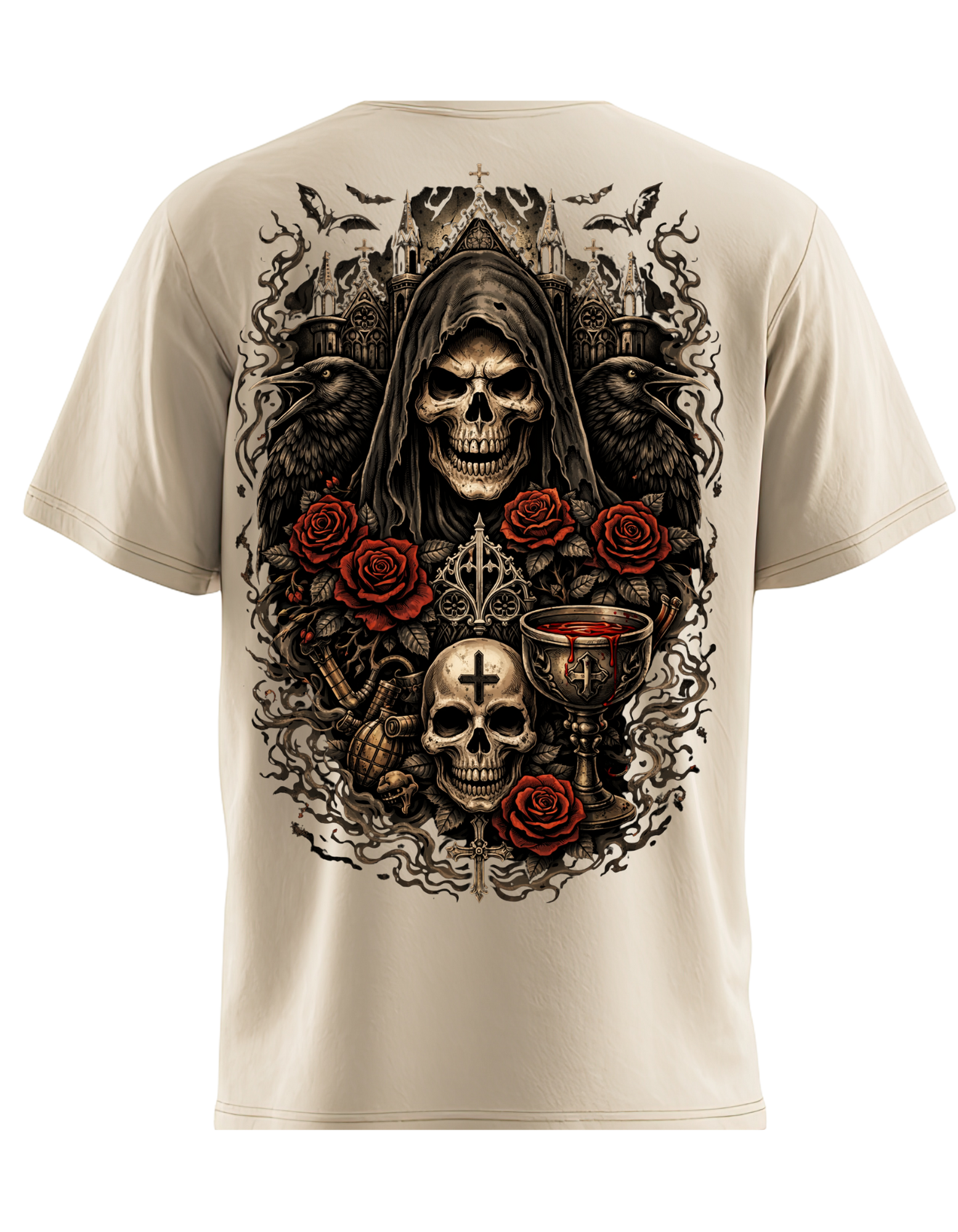 Gothic temple tee