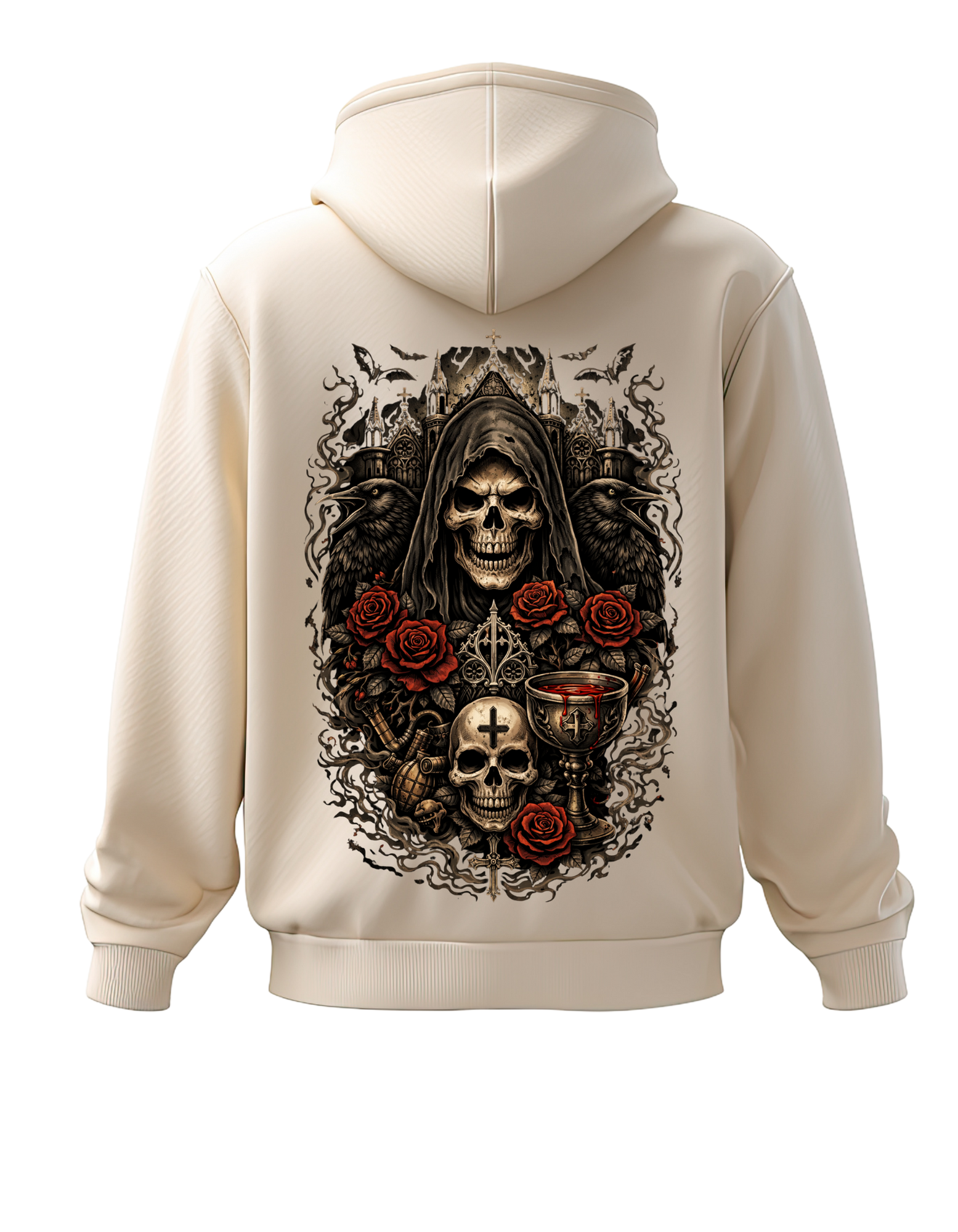 Gothic temple hoodie